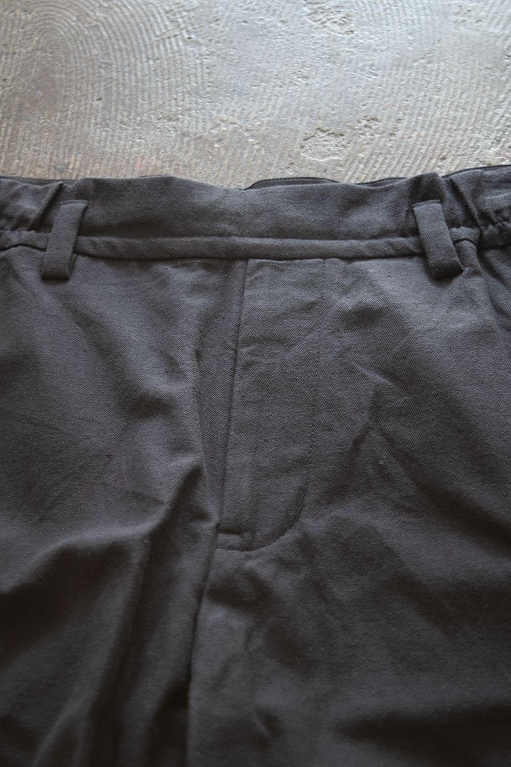 【ラスト1点】【20AW】Drawstring Seam Pants(CHARCOAL)