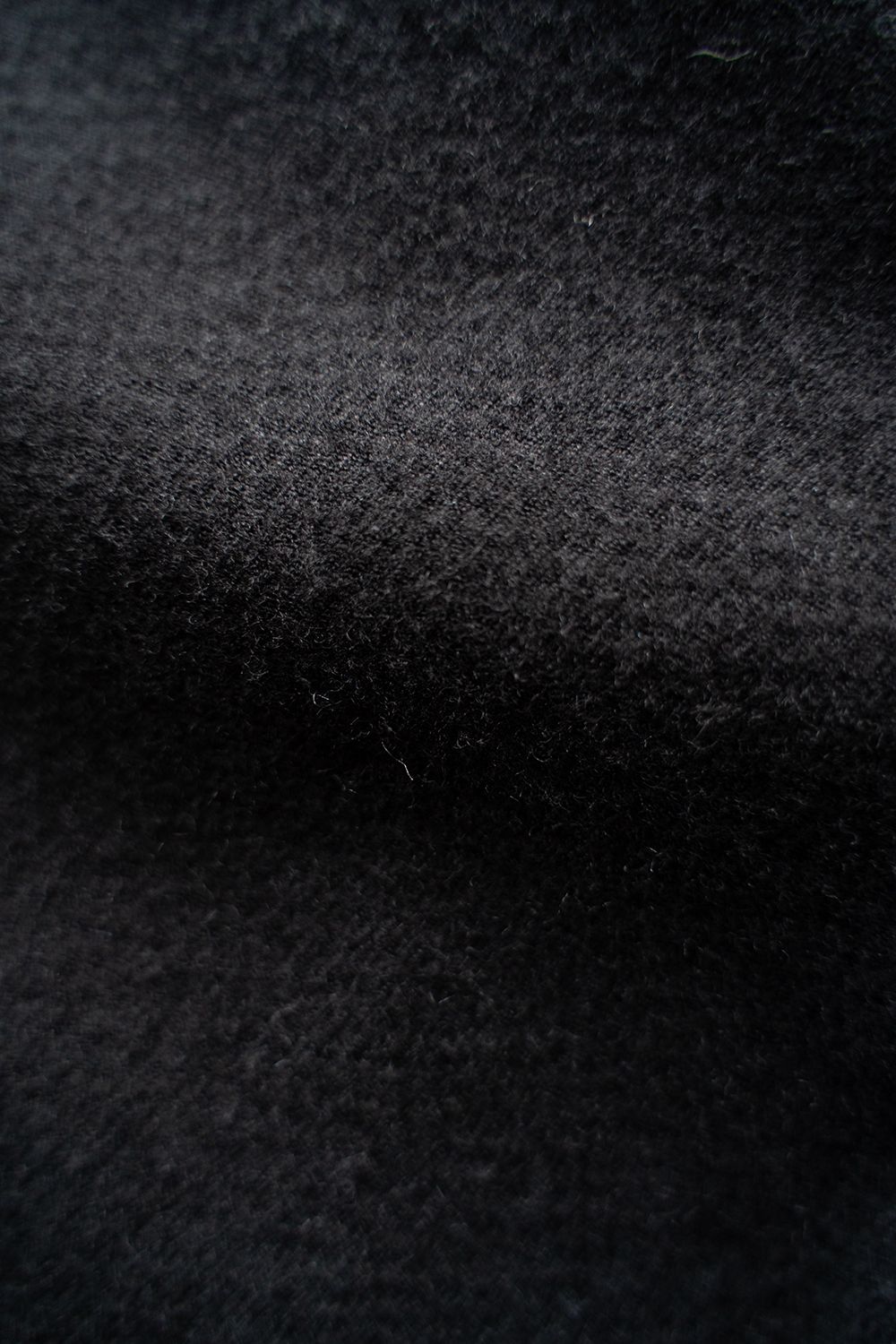 【ラスト1点】【24AW】ウール×コットンシャツブルゾン(BLACK NAVY)