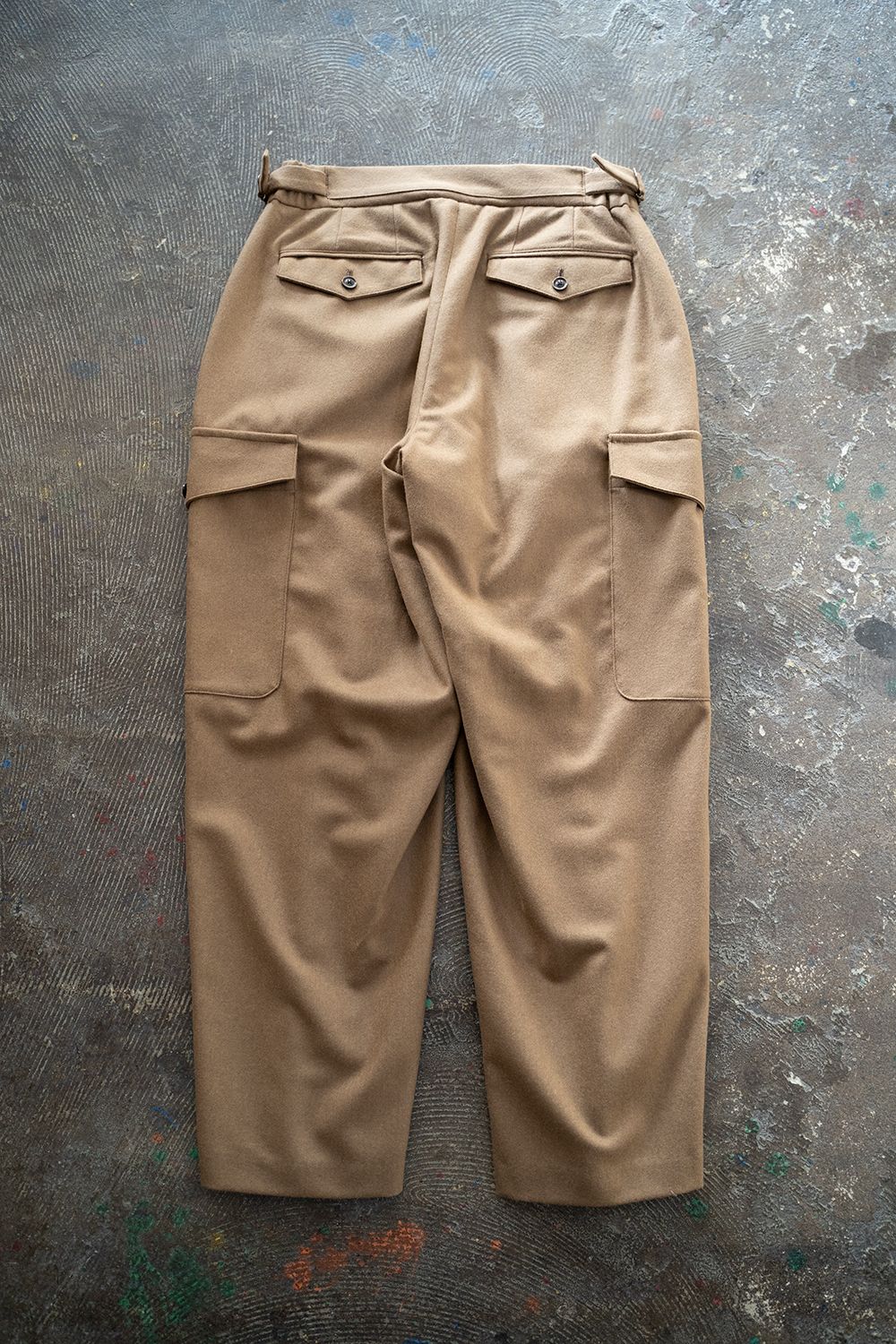 最先端 22AW2-Tack Flannel Cargo Pants mba.today