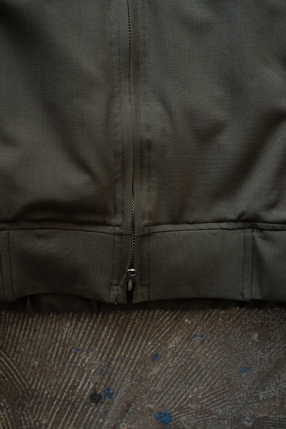 【26SS】Tropical Wool Tankers Blouson(KHAKI)