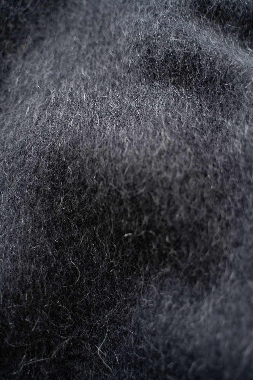 【25AW】Mohair Shaggy Tapered Pants/モヘアシャギーテーパードパンツ(CHARCOAL)