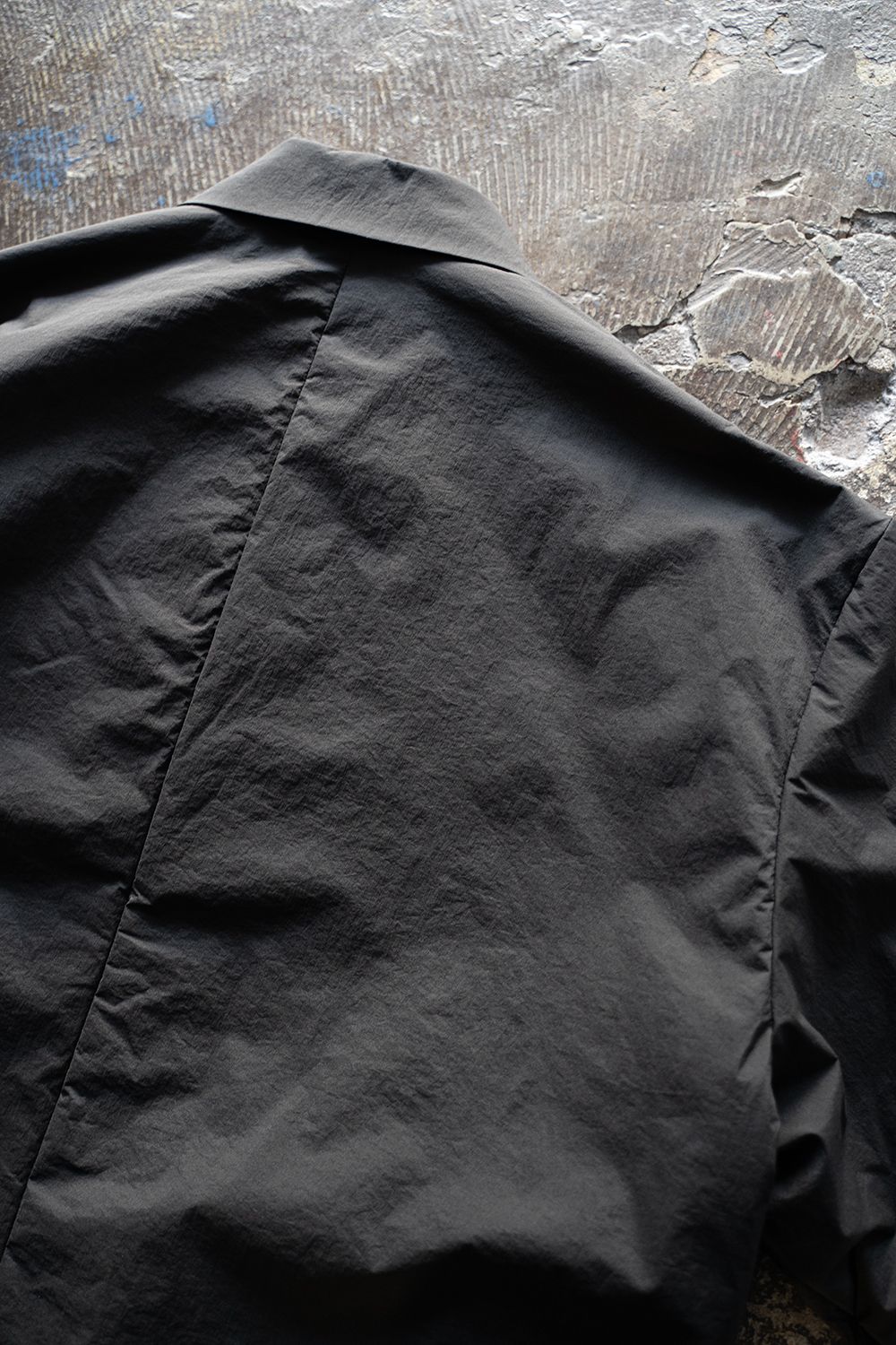 【ラスト1点】【24AW】シンサレートシャツブルゾン(BLACK)
