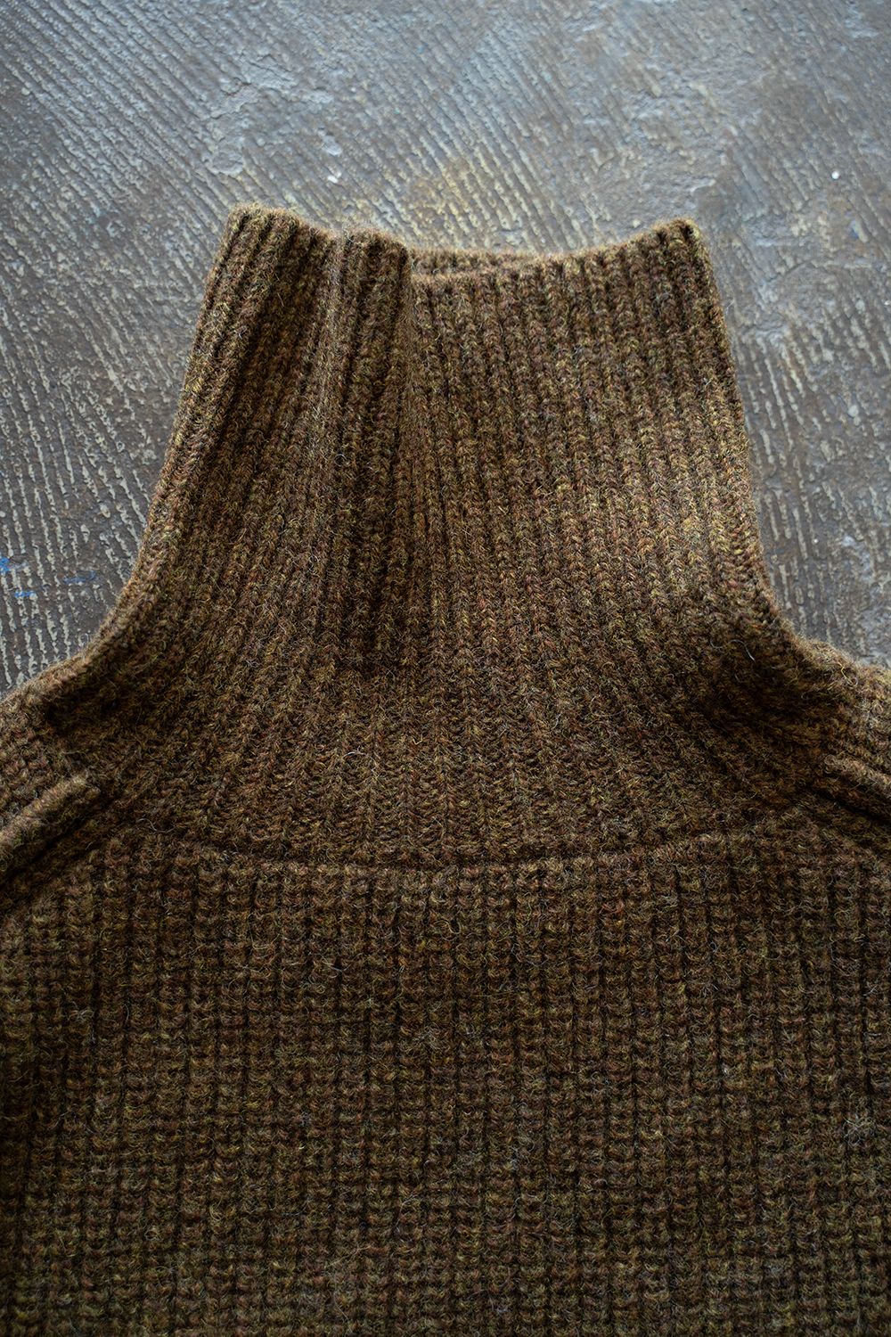 slopeslow - brushed yak/Shetland wool turtle neck sweater slopeslow - brushed yak/Shetland wool turtle neck sweater