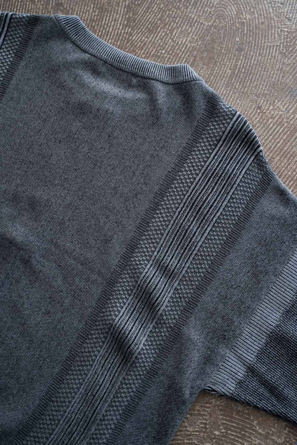 【26SS】Ryokufu Henley Knit(BLUE)