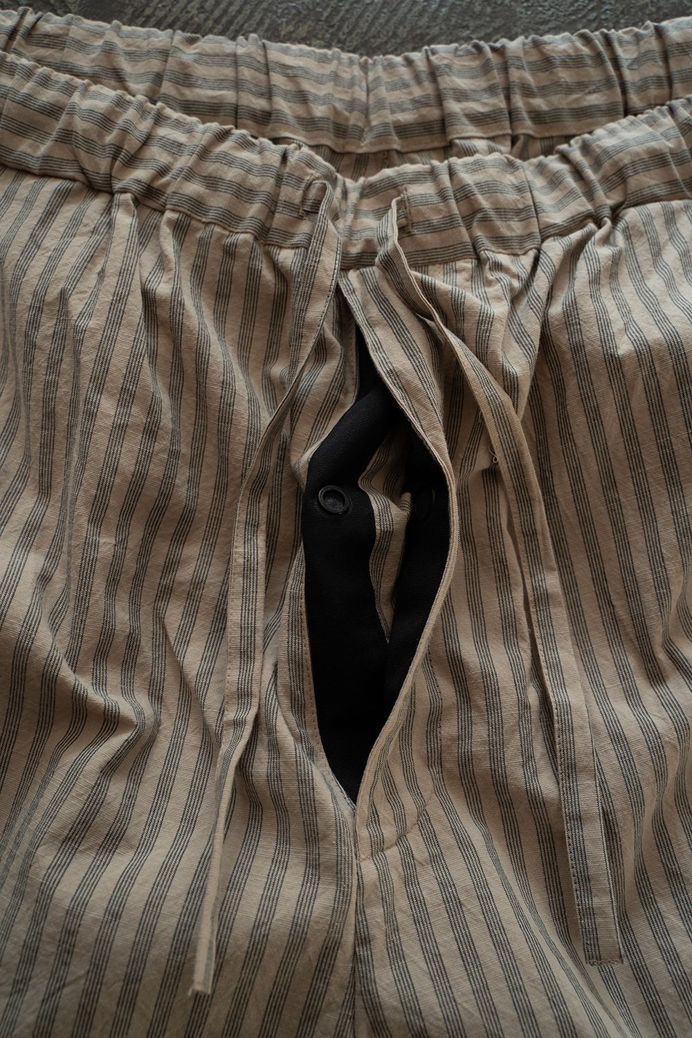 【ラスト1点】【25SS】"summer jambo"pajama(Triple Stripe BEIGE)【セットアップ】【ユニセックス】