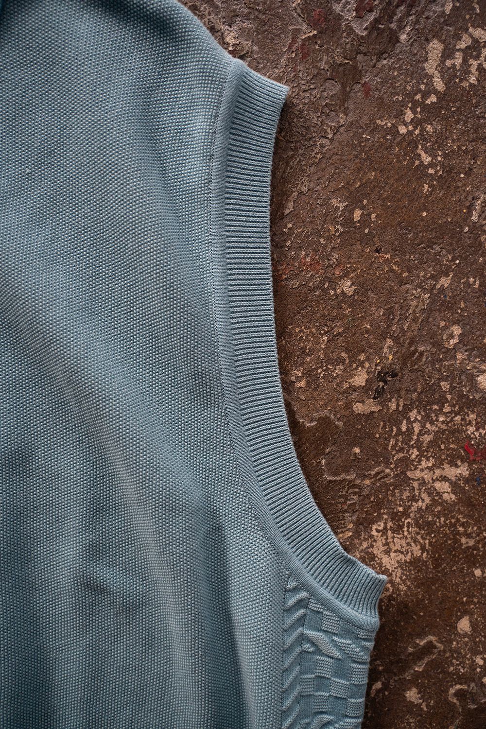 【24SS】Tsukushi Vest(SKY BLUE)