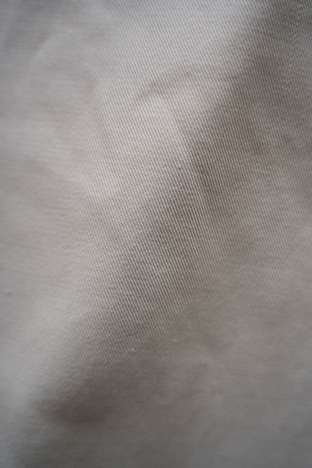 【ラスト1点】【25SS】強撚コットン×ポリエステルシャツブルゾン(OFF WHITE)