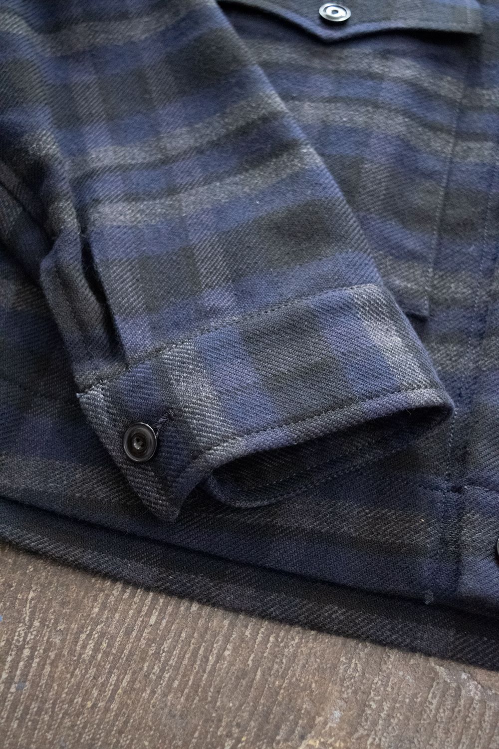 【ラスト1点】C/W Plaid Short BZ(NAVY)