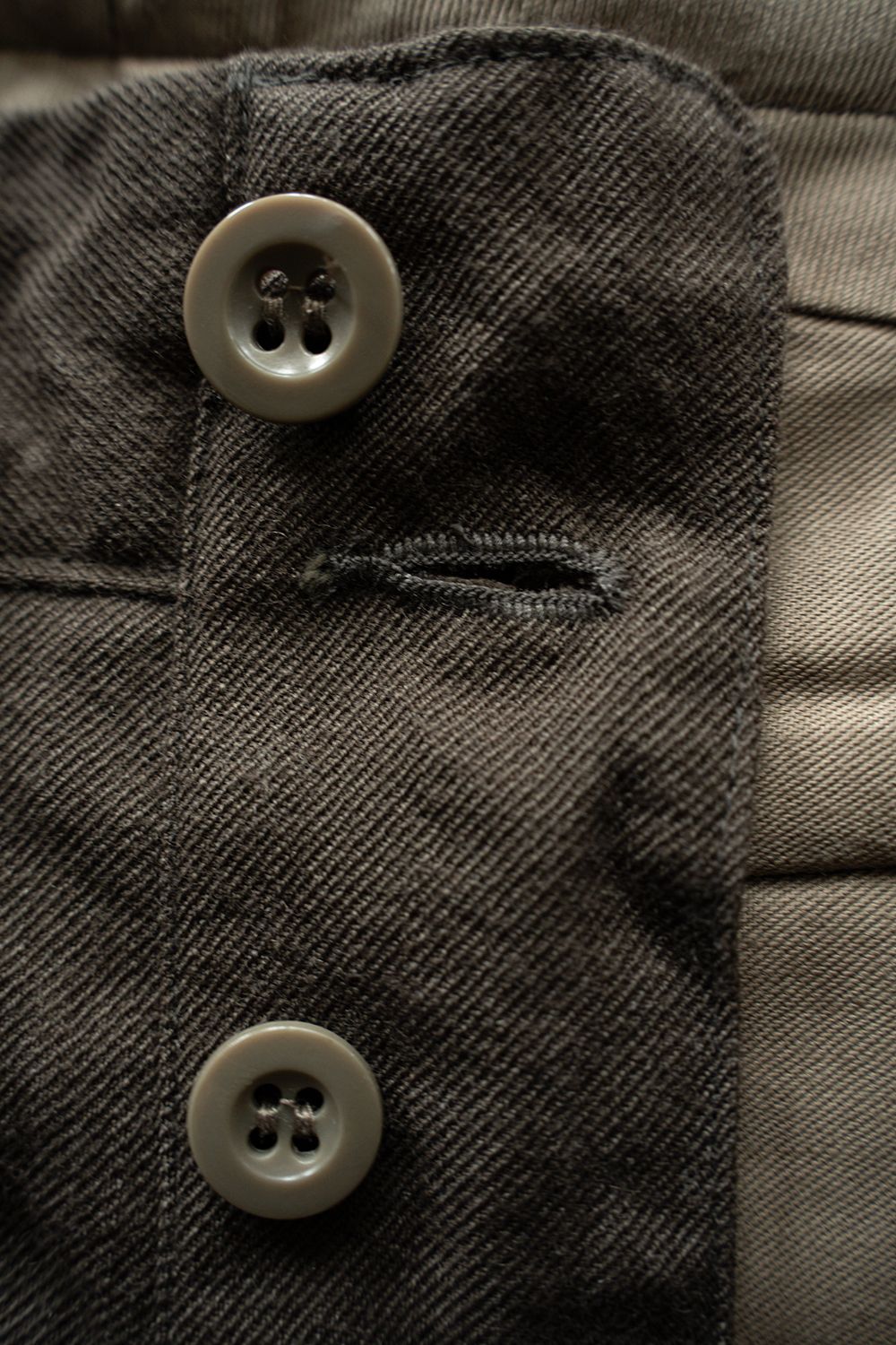 【26AW】Wool Cotton Military Pants(BROWN)