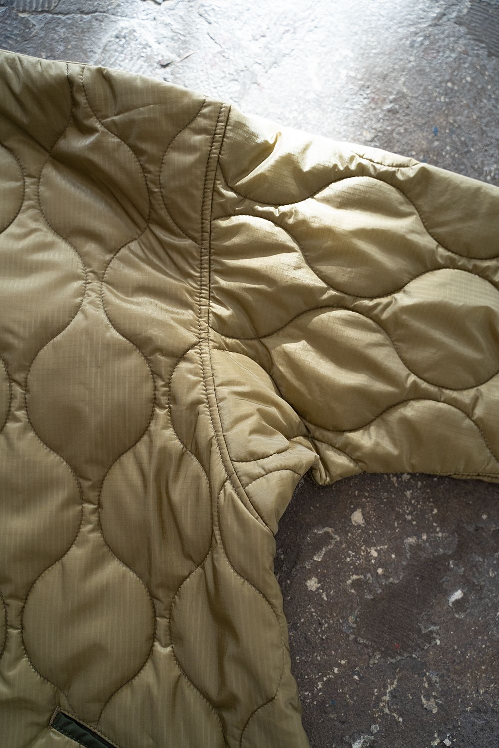 【ラスト1点】【22AW】スビンコットンナイロンオックスM65フィールドパーカー(OLIVE)