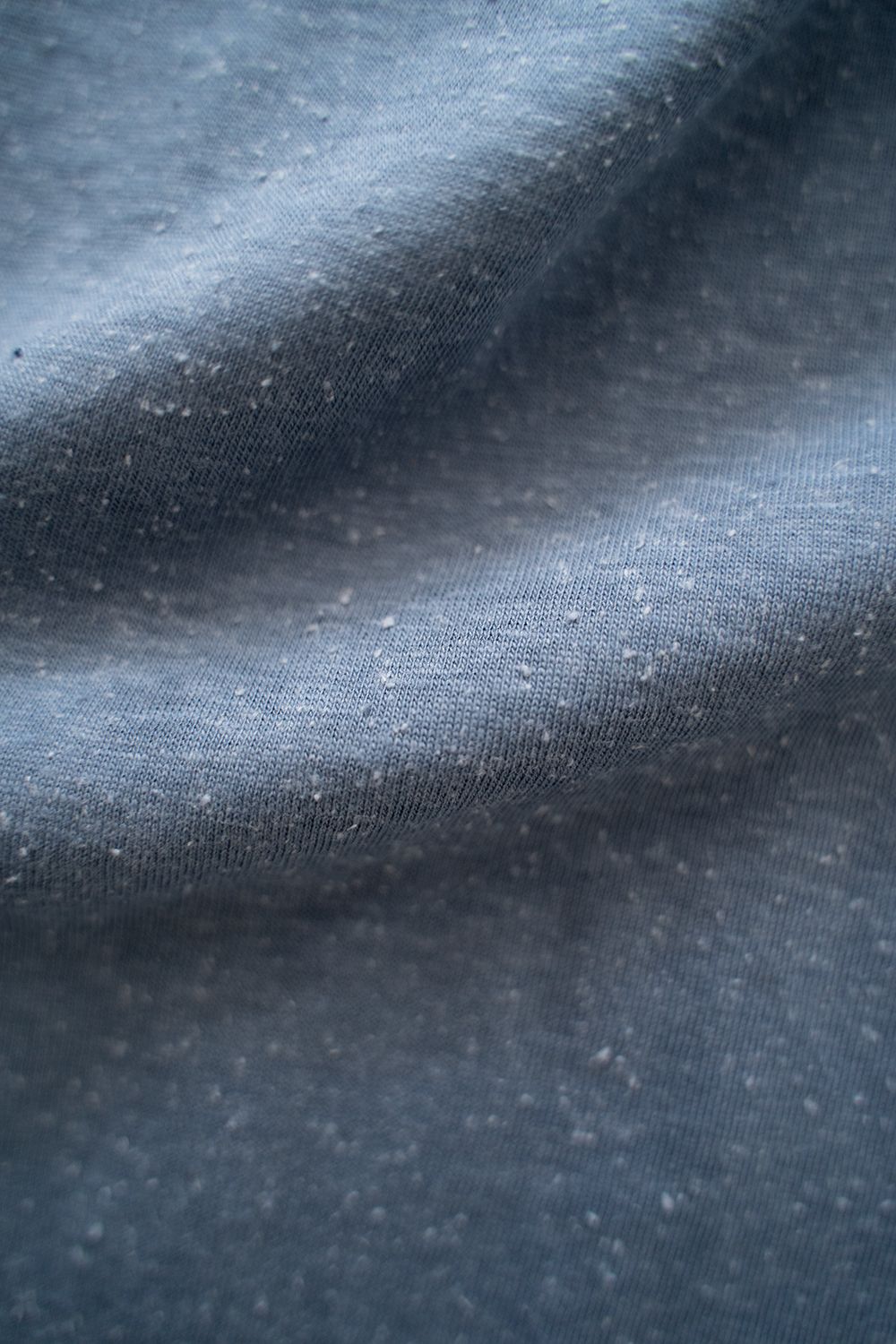 【ラスト1点】【24SS】シルク混フットボールTシャツ(SMOKE BLUE)