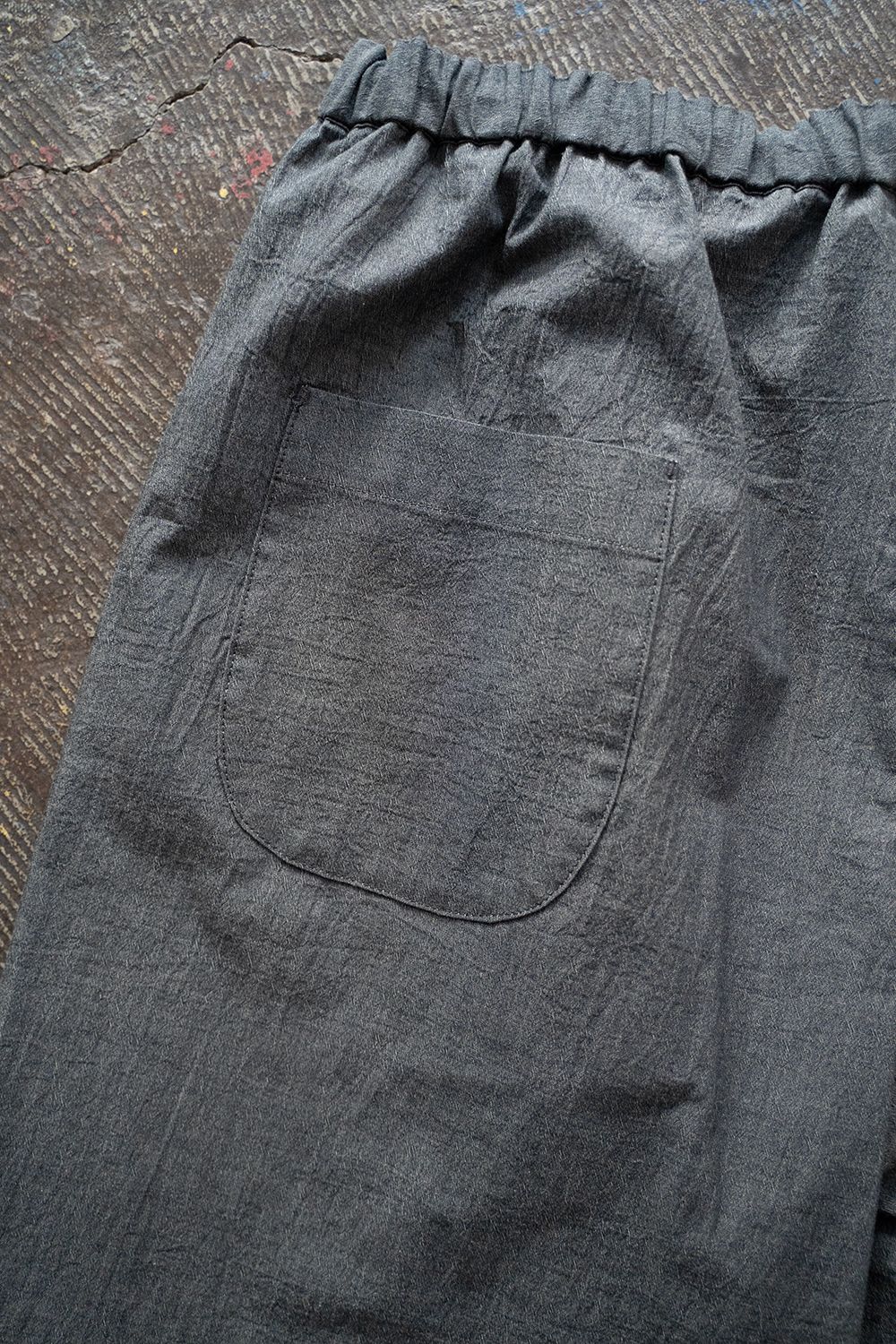 【ラスト1点】【23SS】CTTN Chambray Shorts/コットンシャンブレーショートパンツ(GRAY)