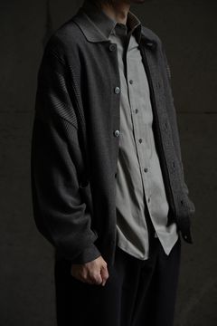 【26SS】Kokuu Collar Cardigan(GREIGE)