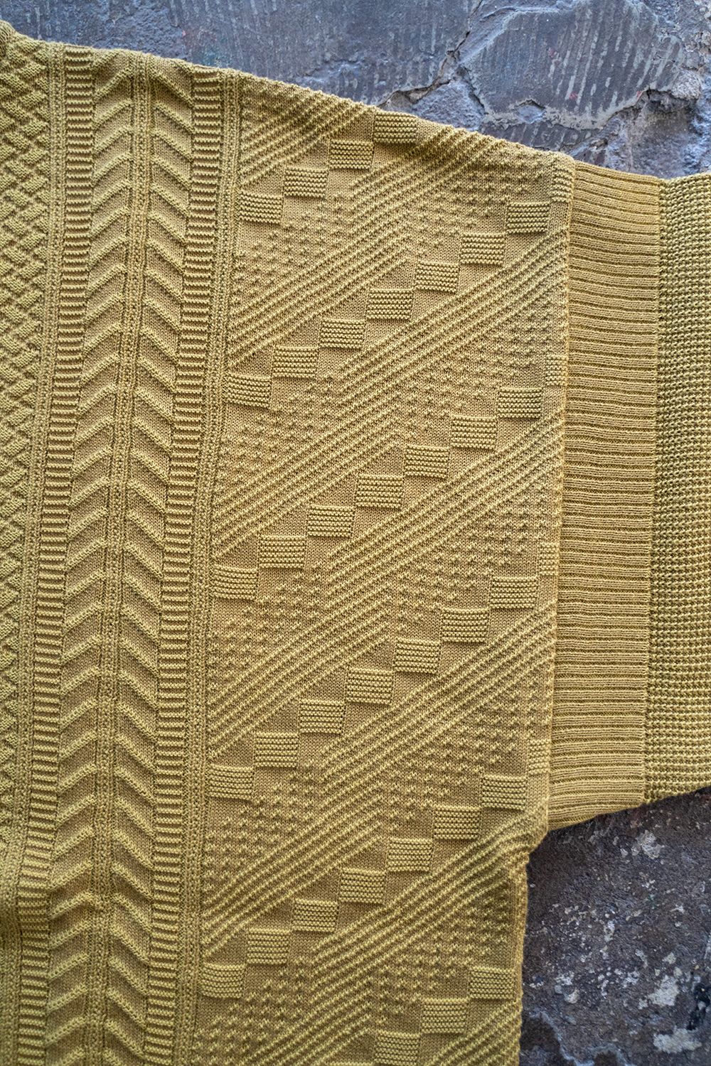 【ラスト1点】Sakurakage Knit(CITRON YELLOW)