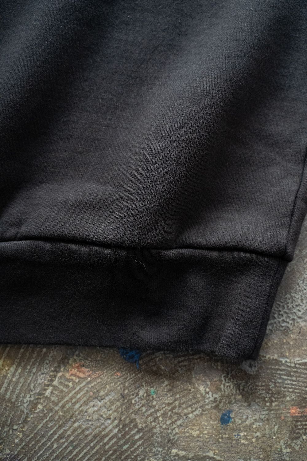 【ラスト1点】【23AW】Loose Fit Crew Neck Sweat(PURE BLACK)