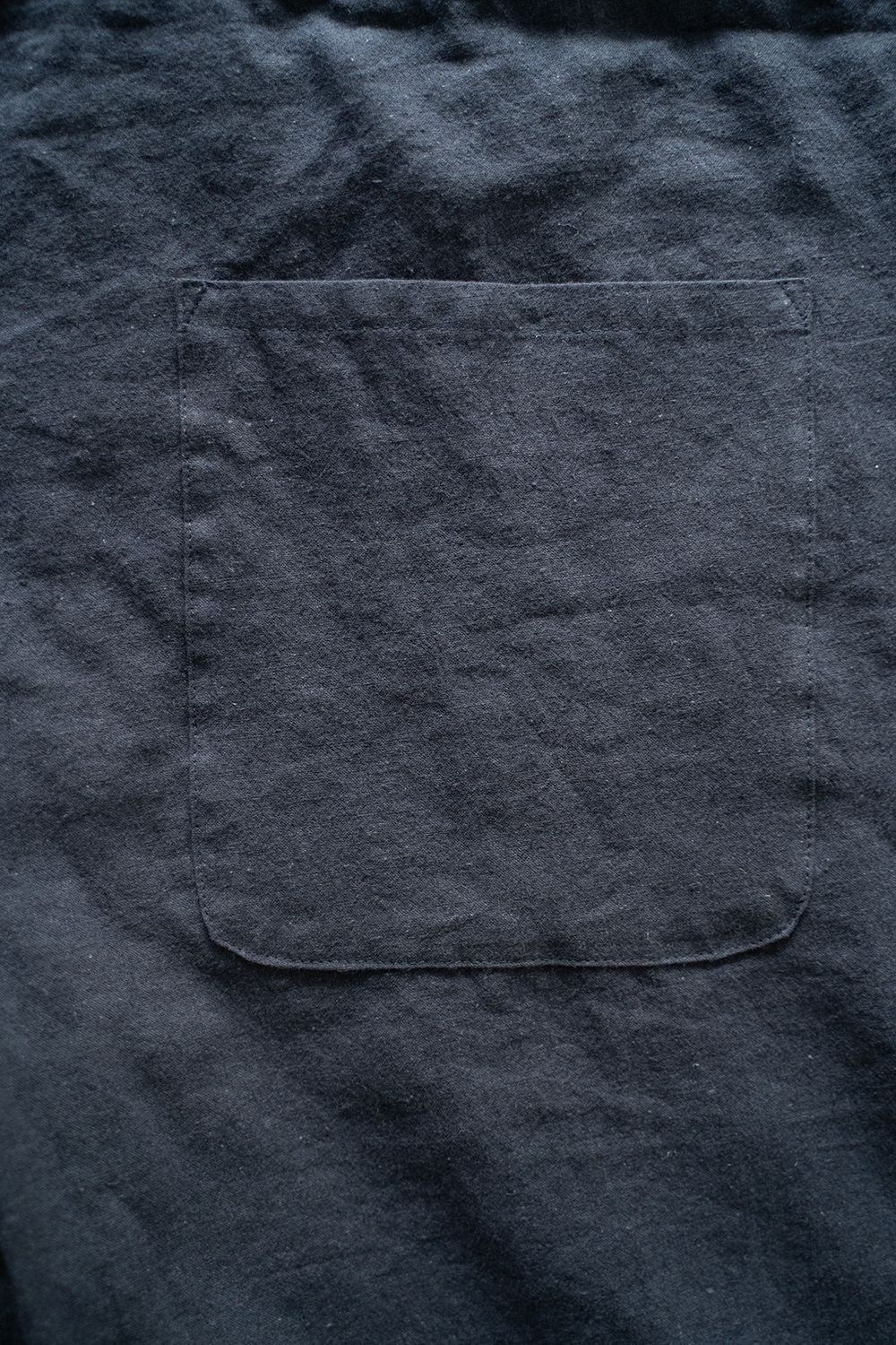 【ラスト1点】【23SS】"joint(short)"pajama【オールインワン】(LINEN COTTON NAVY)