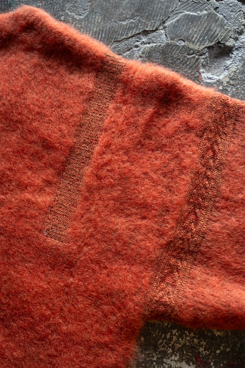 【ラスト1点】【24AW】Akane Mohair Cardigan(ORANGE)