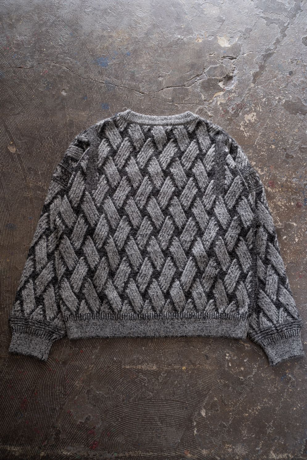 【26AW】Ochiba Mohair Knit(MIX GRAY)