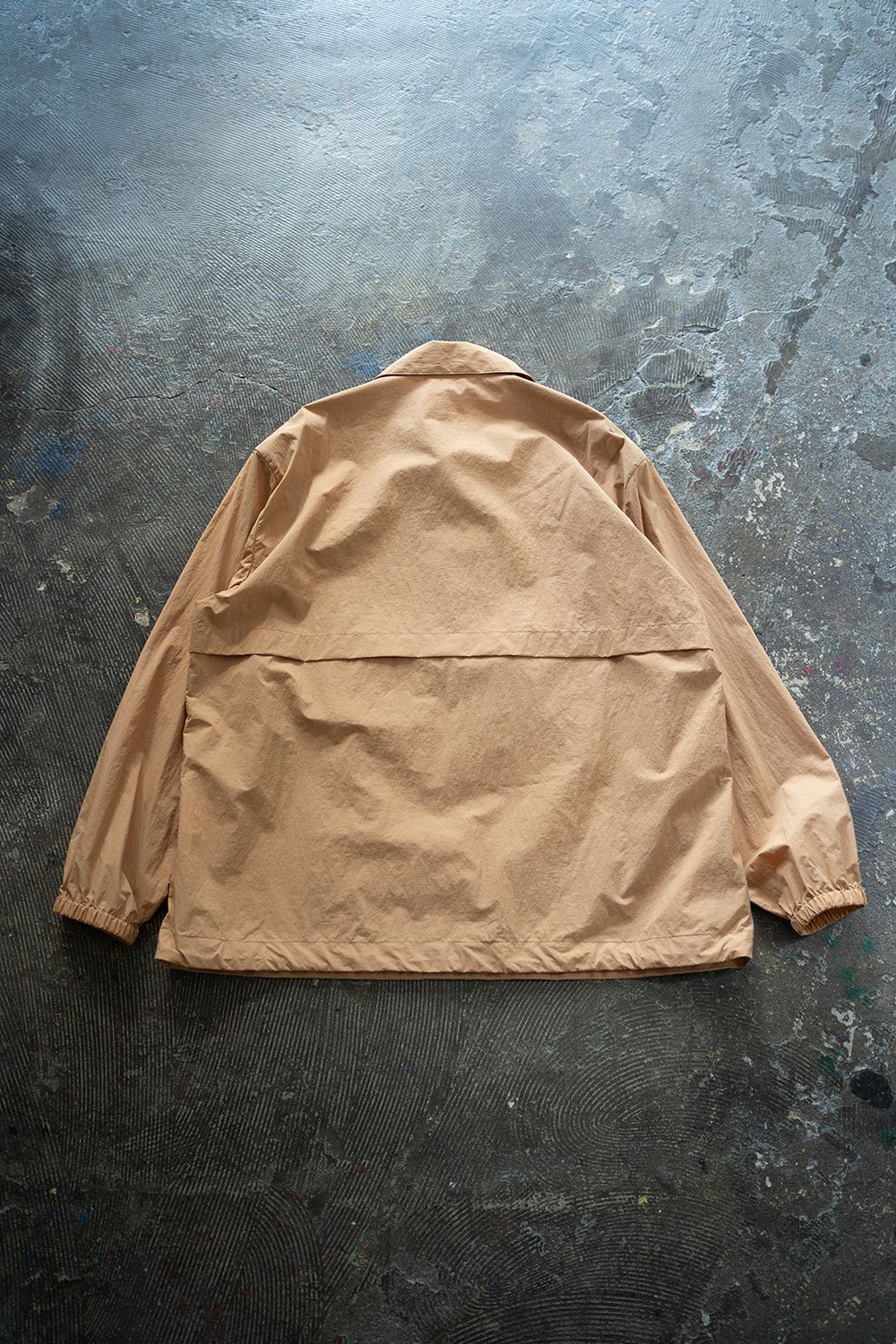 【24AW】撥水ナイロンパッカブルアノラック(PALE ORANGE)