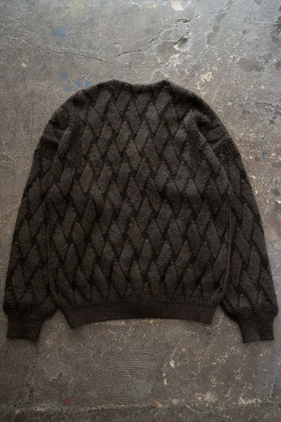【26AW】Ochiba Mohair Cardigan(OLIVE)