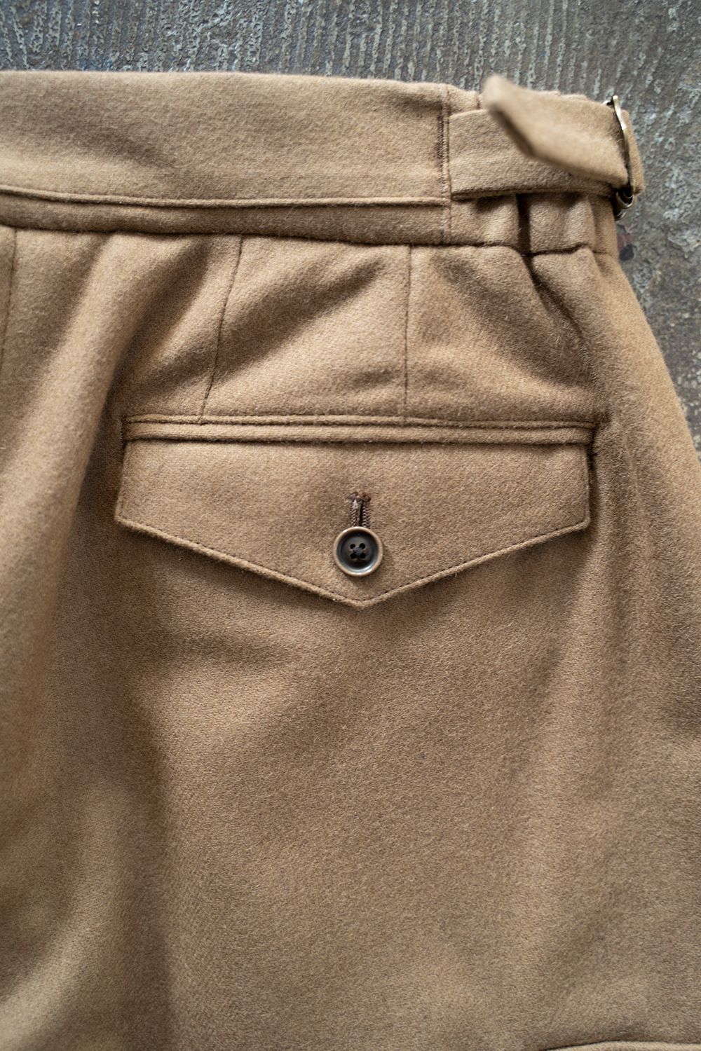 SAYATOMO - 【ラスト1点】【22AW】2-Tack Flannel Cargo Pants/2タック