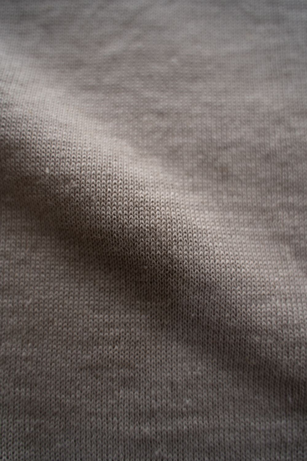 【26SS】リネン×コットンニットTee(TAUPE)