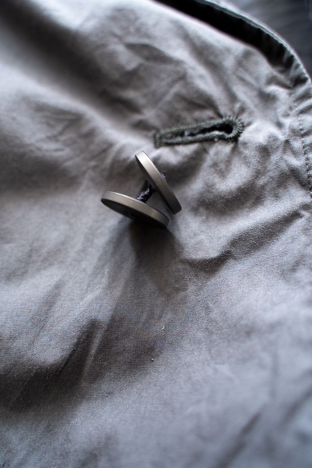 【ラスト1点】【22SS】Reversible 2 Button Jacket(SLATE)