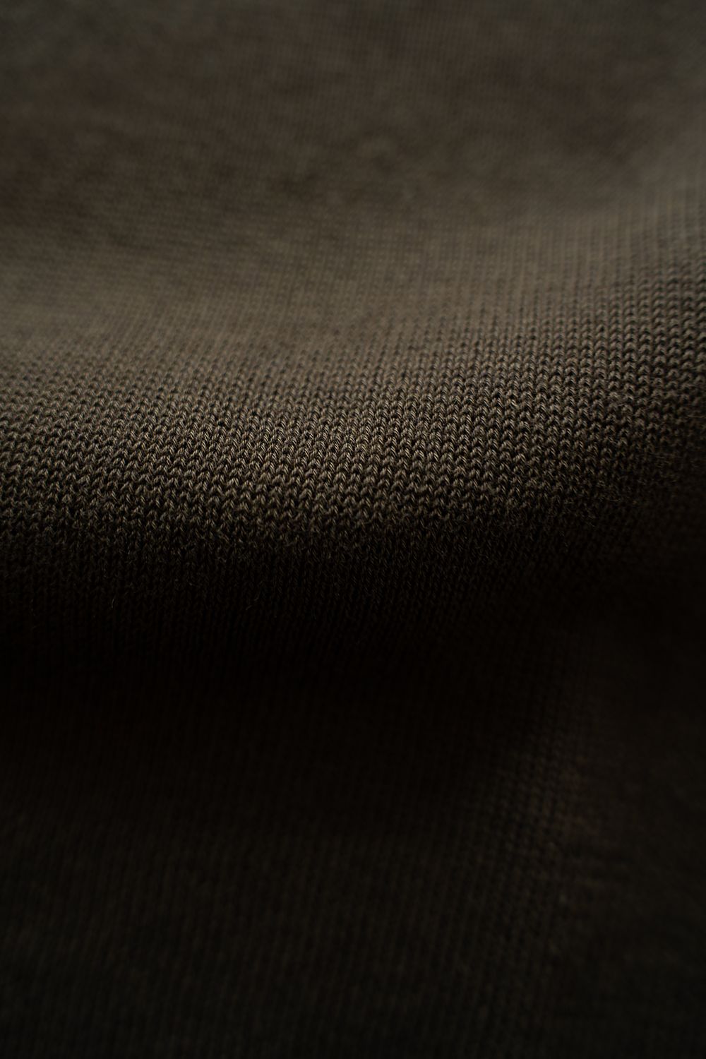 【26AW】コットン×シルク12Gニットポロ(KHAKI BROWN)