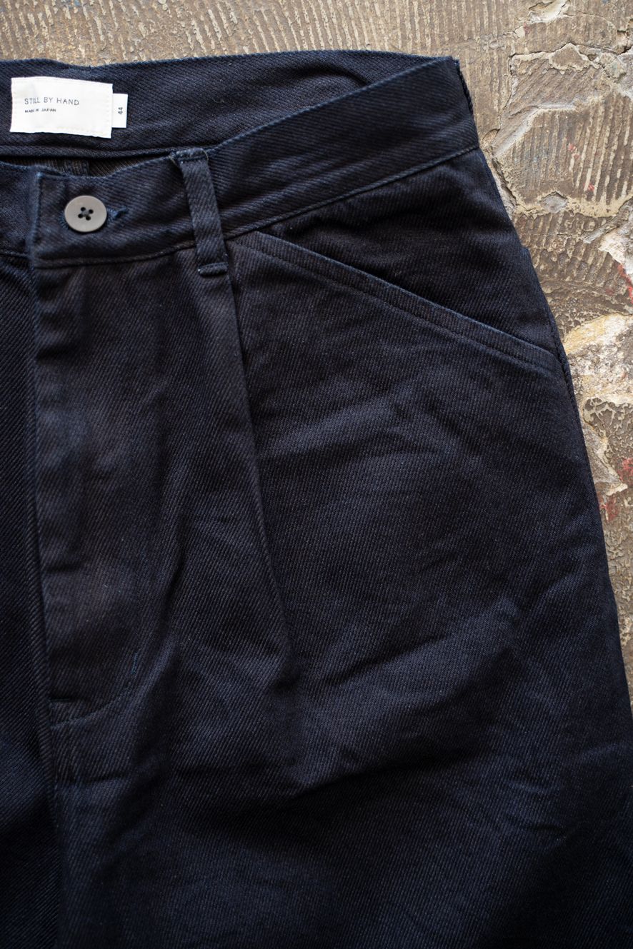 【25AW】12ozデニムワンタックパンツ(DARK NAVY)