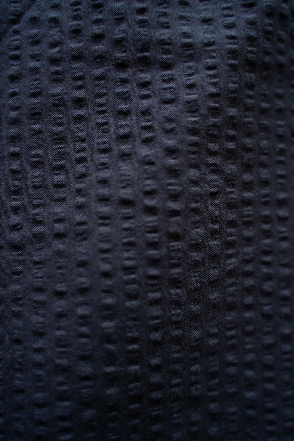 【25SS】"week s/s"pajama【セットアップ】(seersucker NAVY)