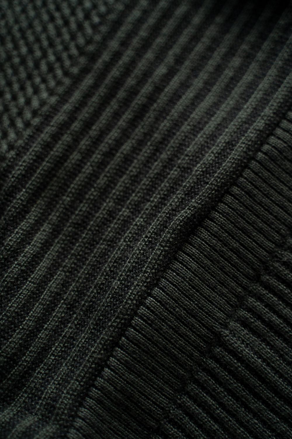 【26AW】Teriha Zip Polo(DARK OLIVE)