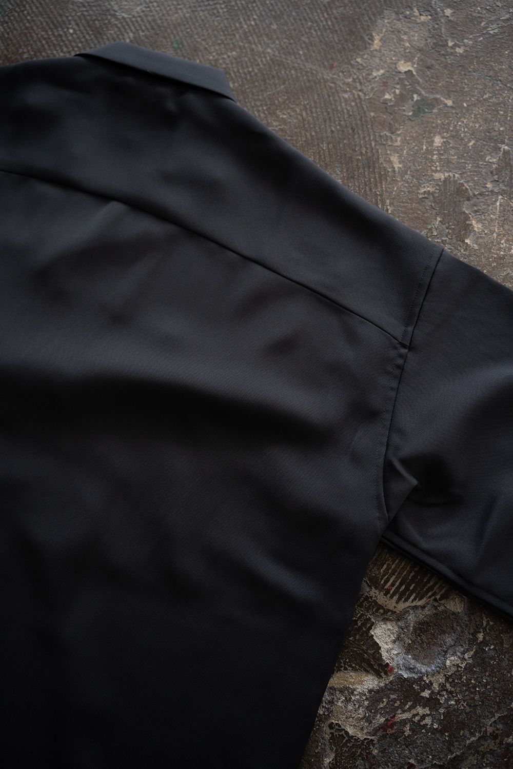 【ラスト1点】【26SS】PE Drape Fatigue Shirt/ポリエステルドレープファティーグシャツ(GRAY)