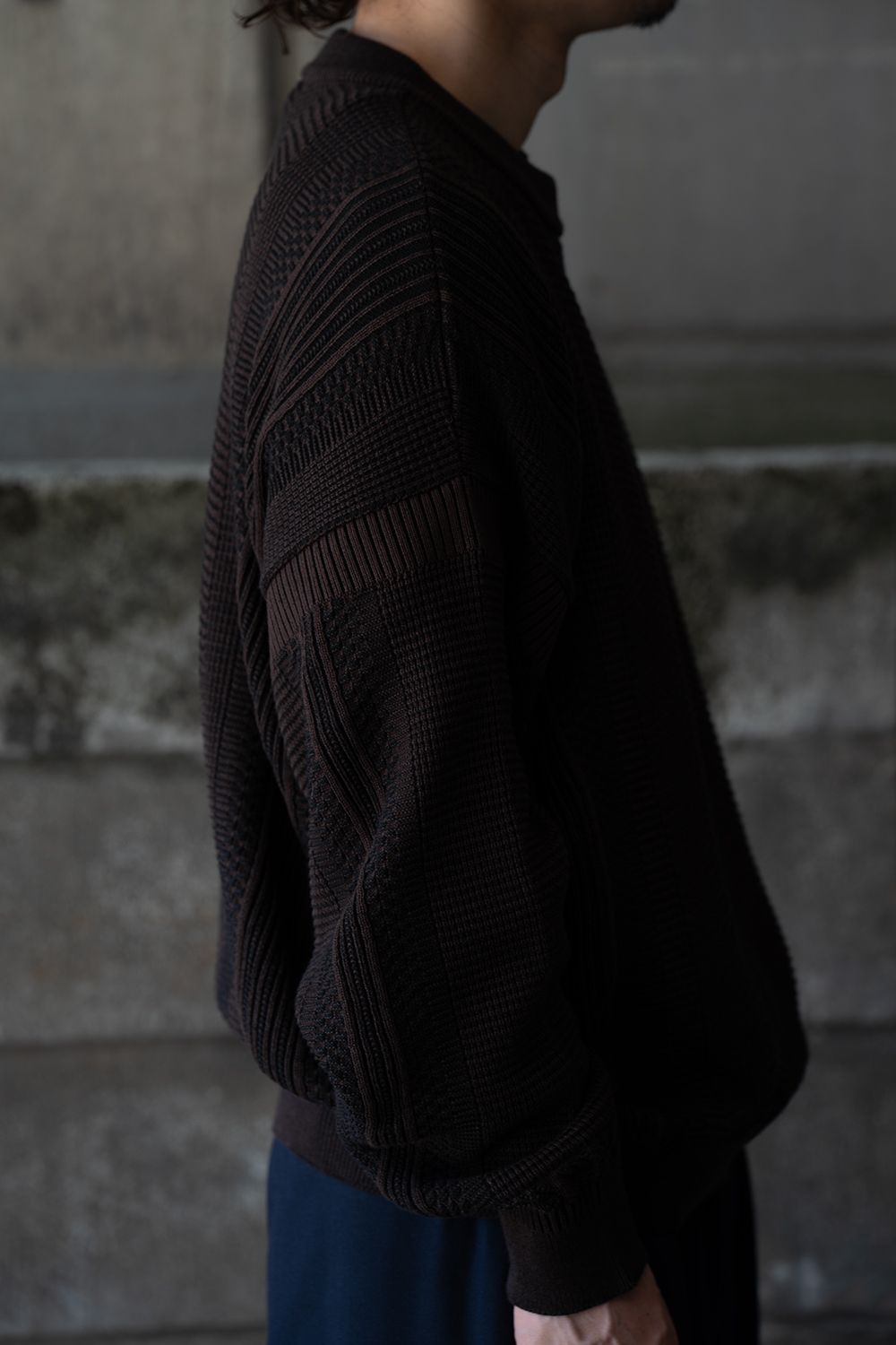 【26AW】Yunagi Knit(BROWN)