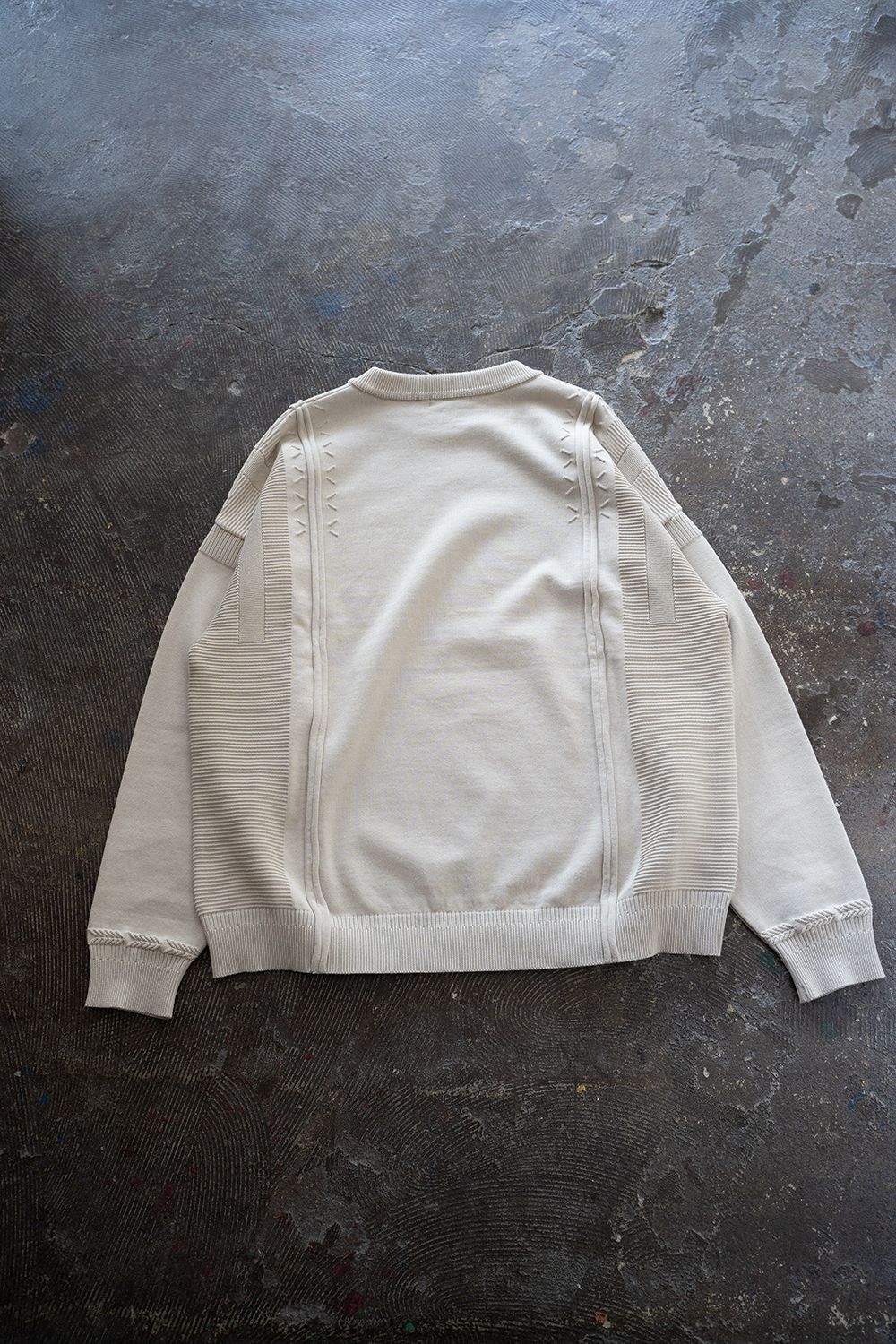 【ラスト1点】【22AW】Seijaku Knit(PEARL GRAY)