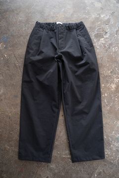 【ラスト1点】【24SS】ディープタックナイロンイージーパンツ(BLACK)