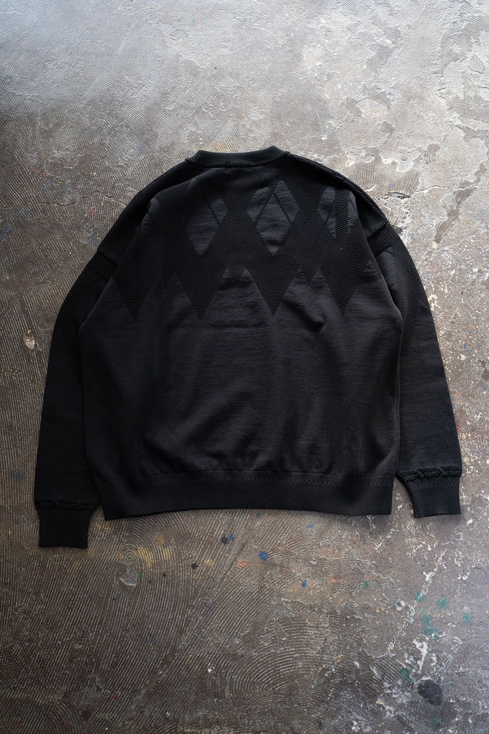 【ラスト1点】【25SS】Seika Knit(BLACK)