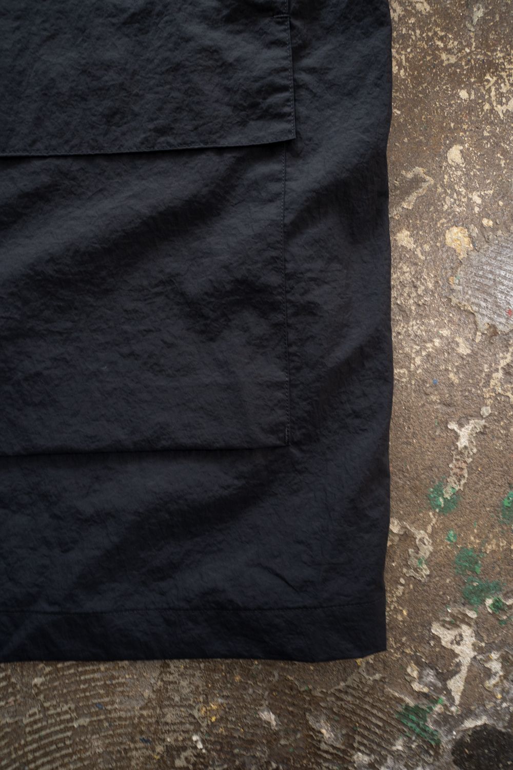 【ラスト1点】【25AW】ナイロンハーフコート(DARK NAVY)