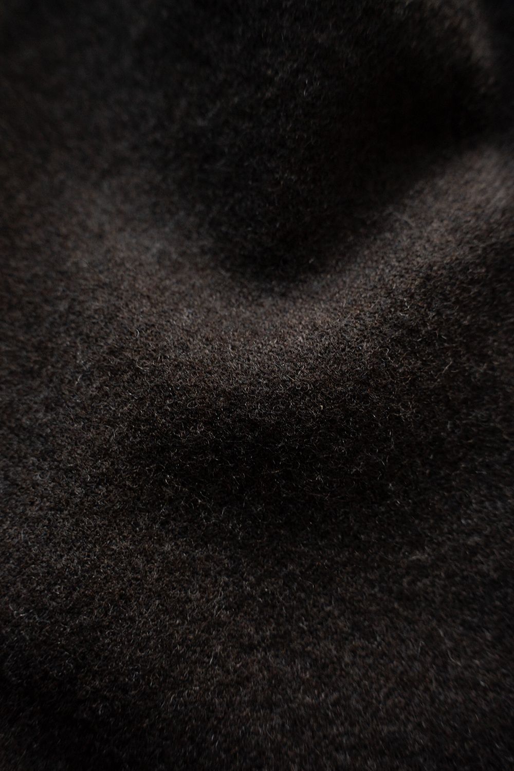【26AW】カシミア混イージーパンツ(DARK BROWN)