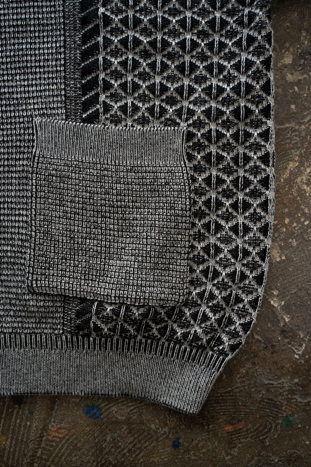 【ラスト1点】【25AW】Ginka Cardigan(MIX GRAY)