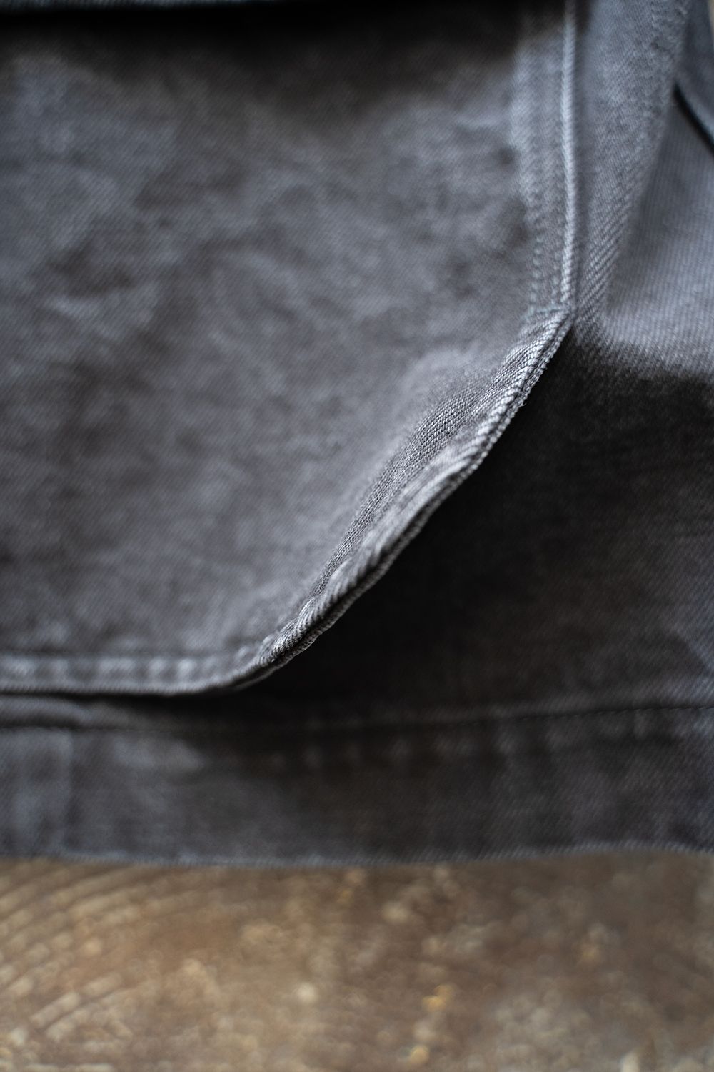 kontor - 【ラスト1点】【22AW】Denim Coverall Jacket(BLACK kontor - 【ラスト1点】【22AW】Denim Coverall Jacket(BLACK