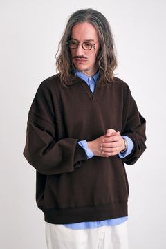 【ラスト1点】【24SS】Shunrin Skipper Knit(BROWN)