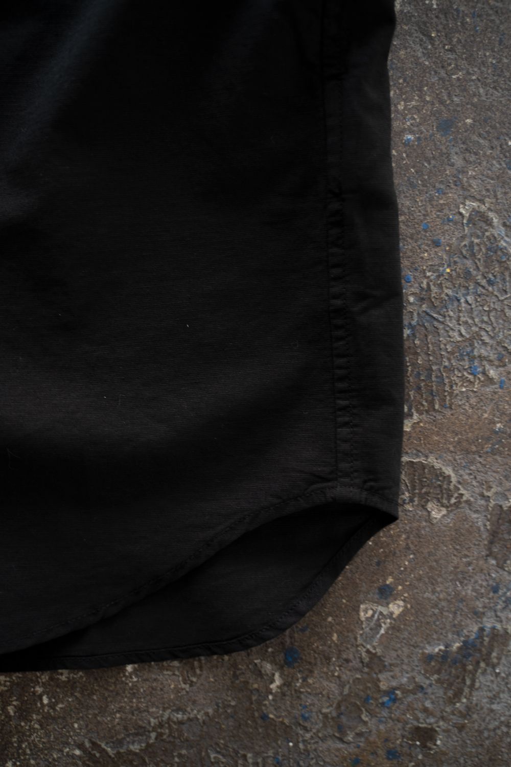 【ラスト1点】【26SS】コットン×ヘンプオーバーシャツ(INK BLACK)