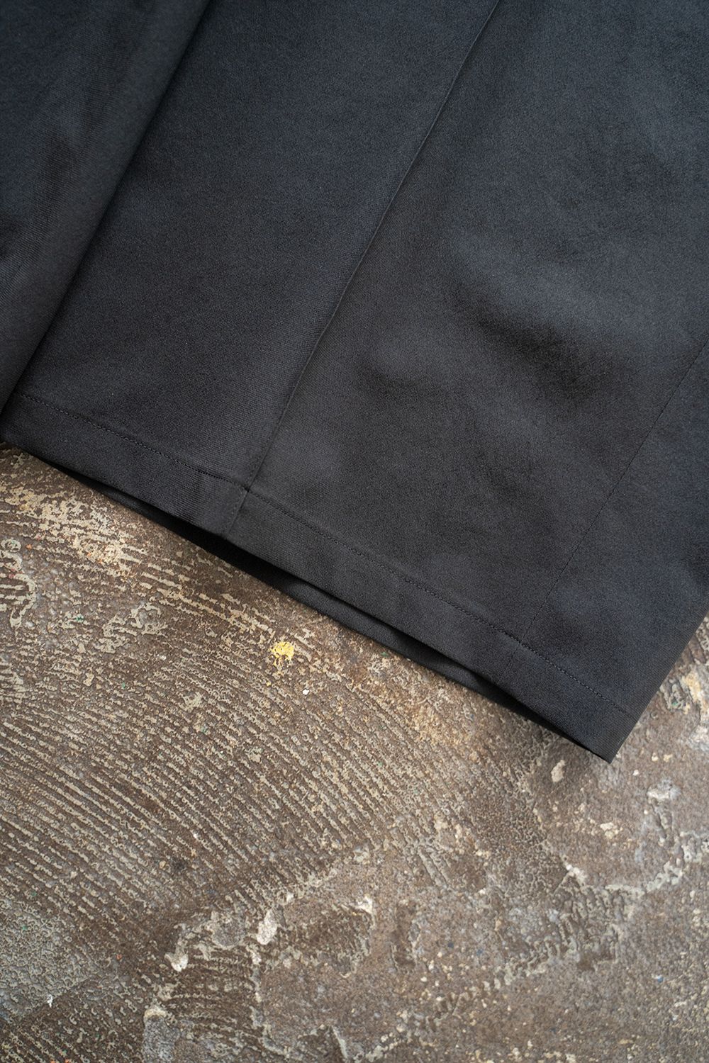 【ラスト1点】【25SS】1-Tack Baggy Slacks/1タックバギースラックス(BLACK)