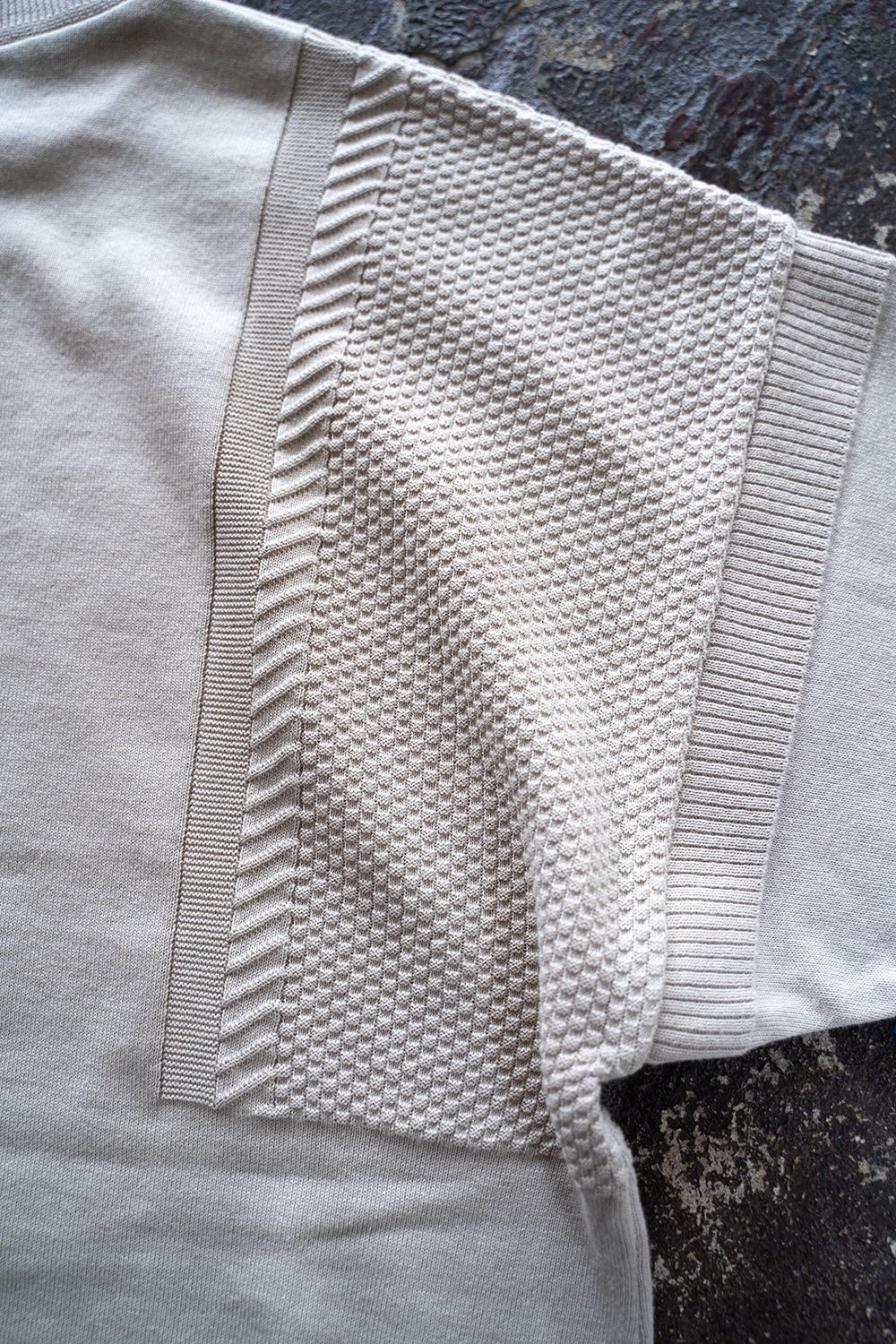【ラスト1点】【22SS】Asanagi Knit(PEARL GRAY)