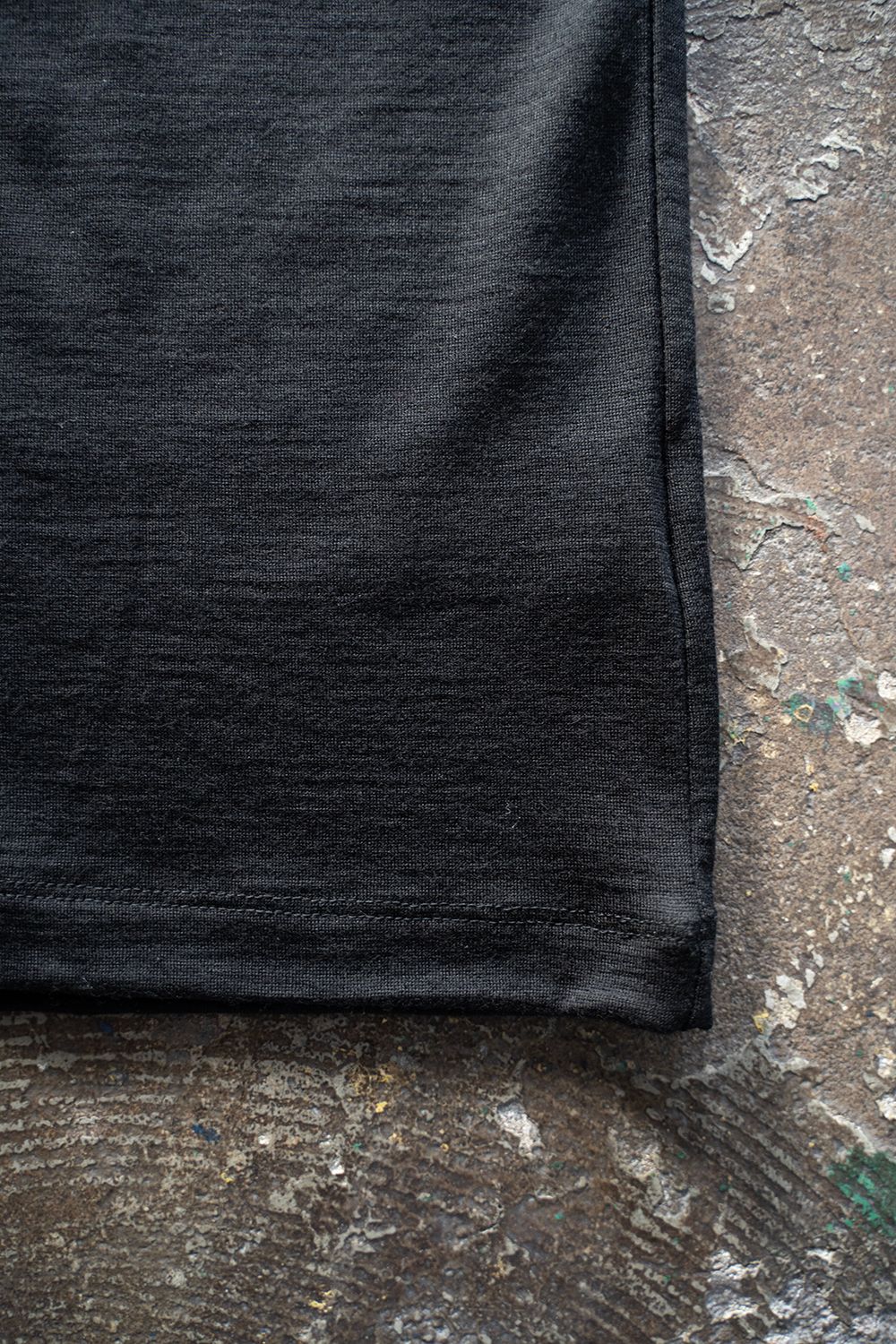 【ラスト1点】【23AW】Washable wool turtle(BLACK)