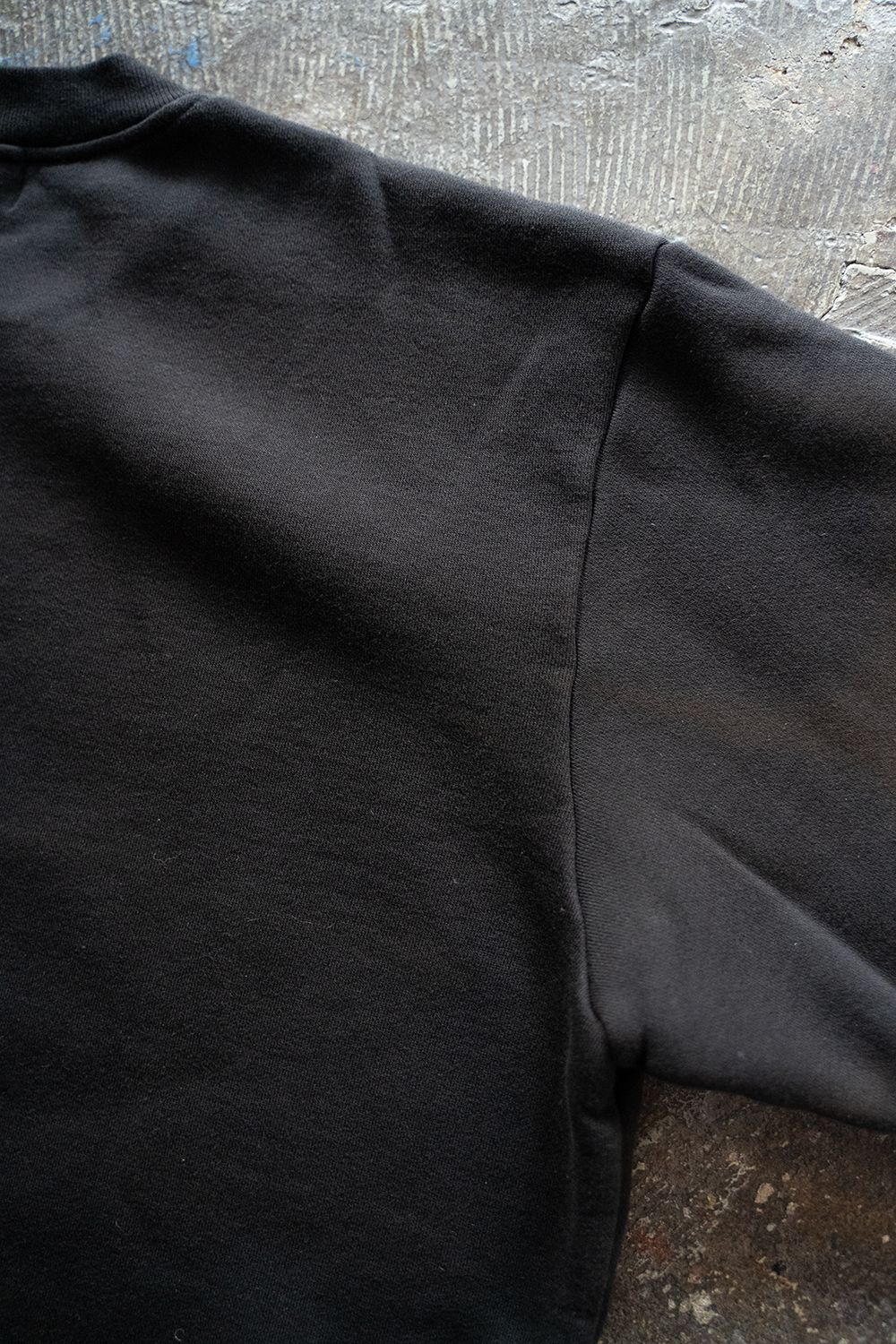 【ラスト1点】【23AW】Loose Fit Crew Neck Sweat(PURE BLACK)