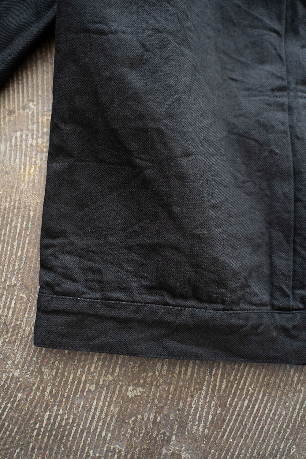 【ラスト1点】【22AW】セルビッチデニムGジャン(BLACK)