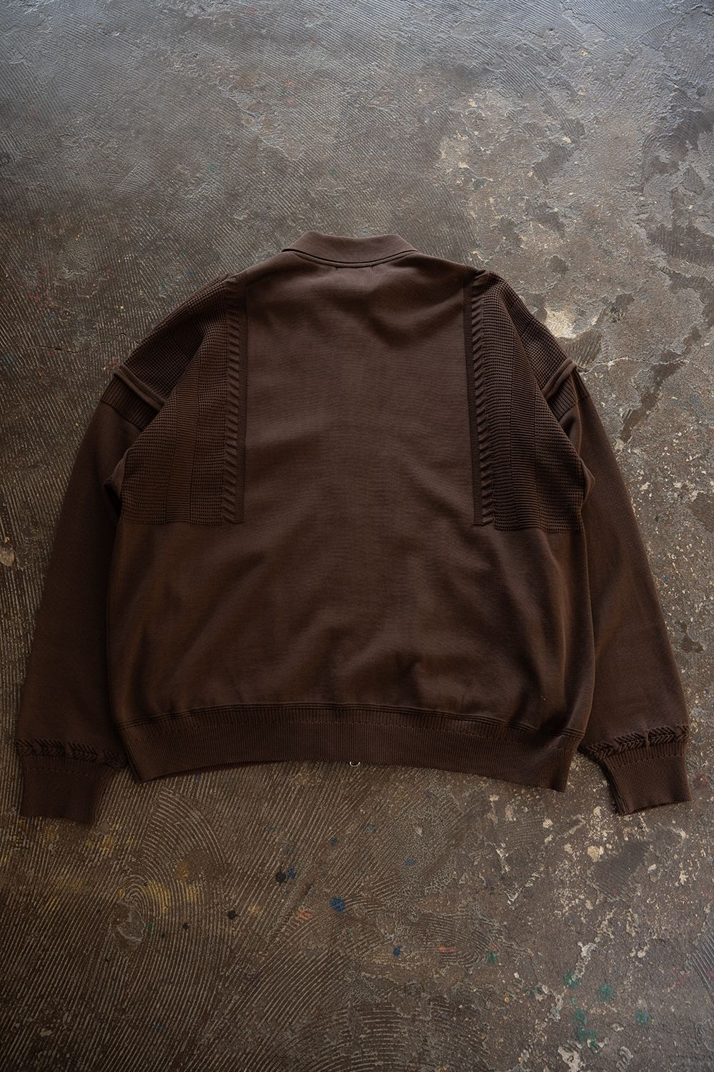 【26AW】Akiyo Zip Cardigan(BROWN)