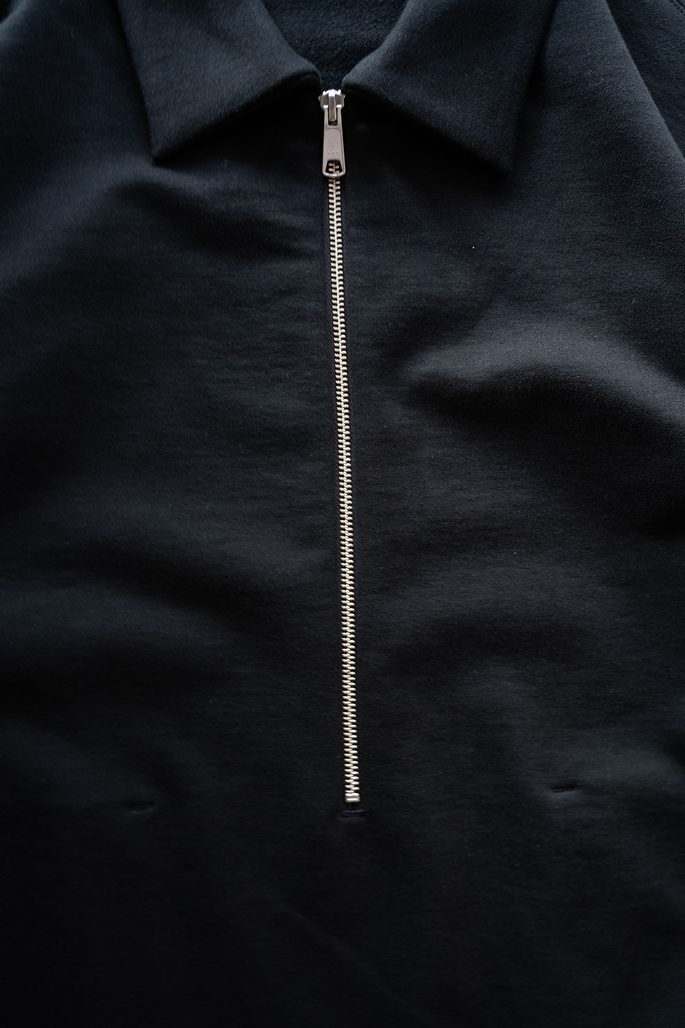 【25AW】ハーフジッププルオーバースウェット(INK BLACK)