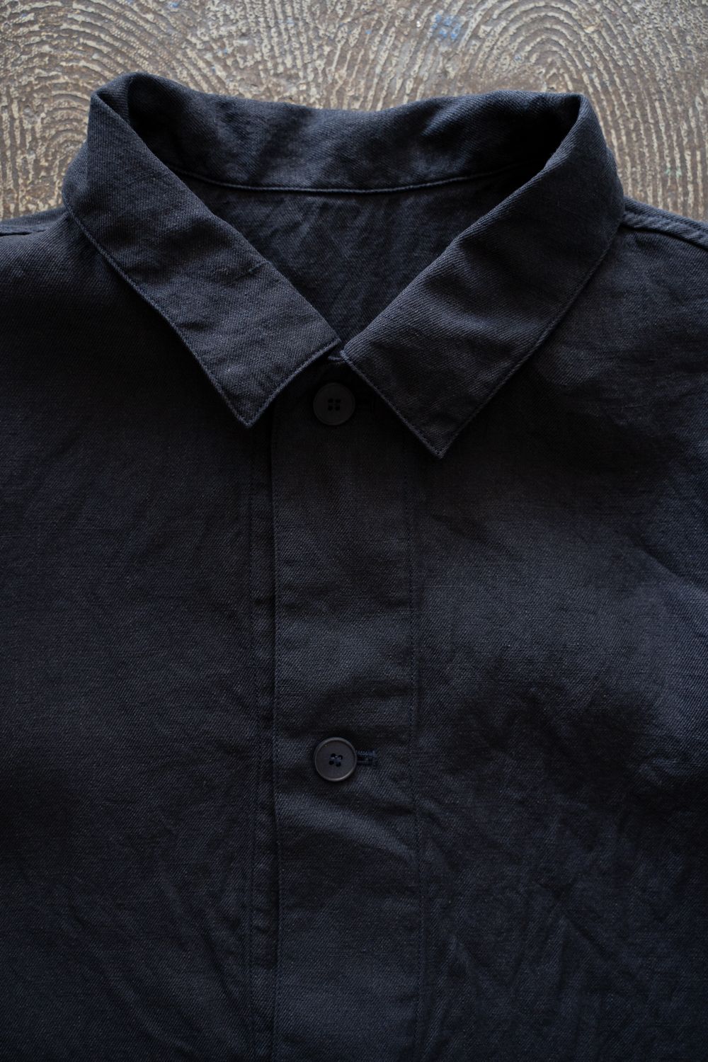 和紙大麻ジャケット(濃紺)